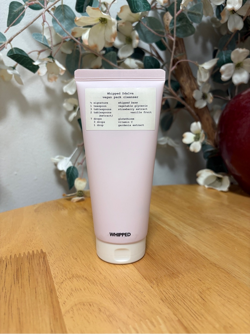 WHIPPED~Ddalva vegan pack cleanser, 4.5oz, Korean Skincare, NWOB, SEALED, NO BOX